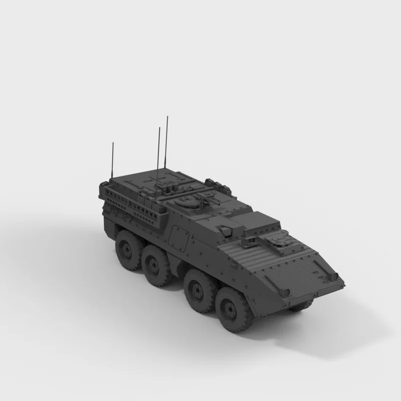 M1126 Stryker 8x8 pansret mandskabsvogn miniature