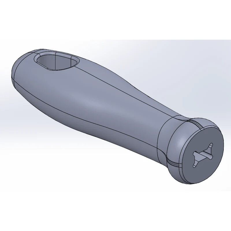 Poignée de lime ergonomique interchangeable pour usage en atelier