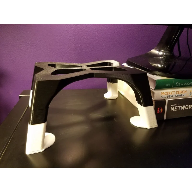 Rehausseur d'écran modulaire et réglable pour bureau