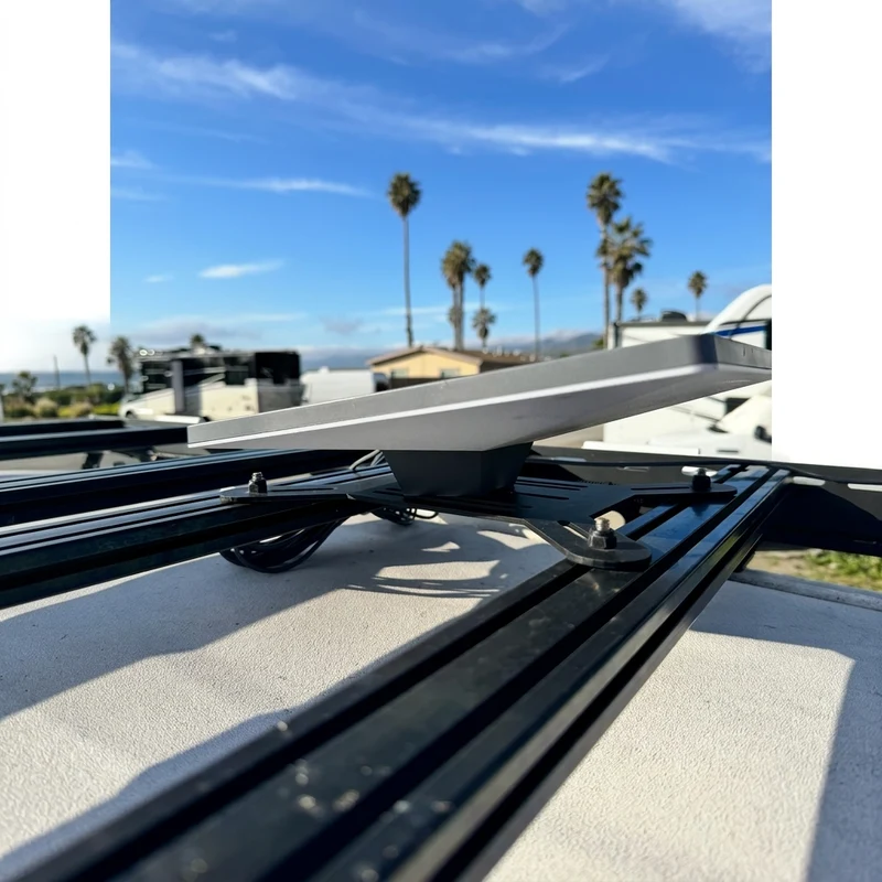 Plaque de montage Starlink Mini pour barres de toit Prinsu