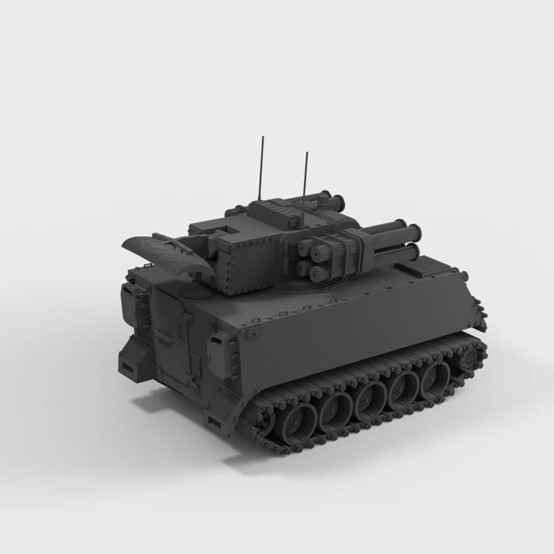 M113 ADATS pansret luftværnskøretøj til tabletop