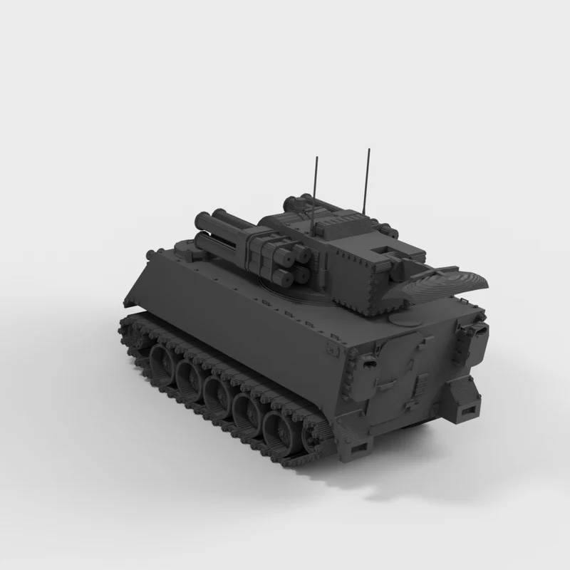 M113 ADATS pansret luftværnskøretøj til tabletop