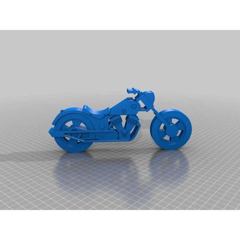 Puzzle 3D en forme de moto