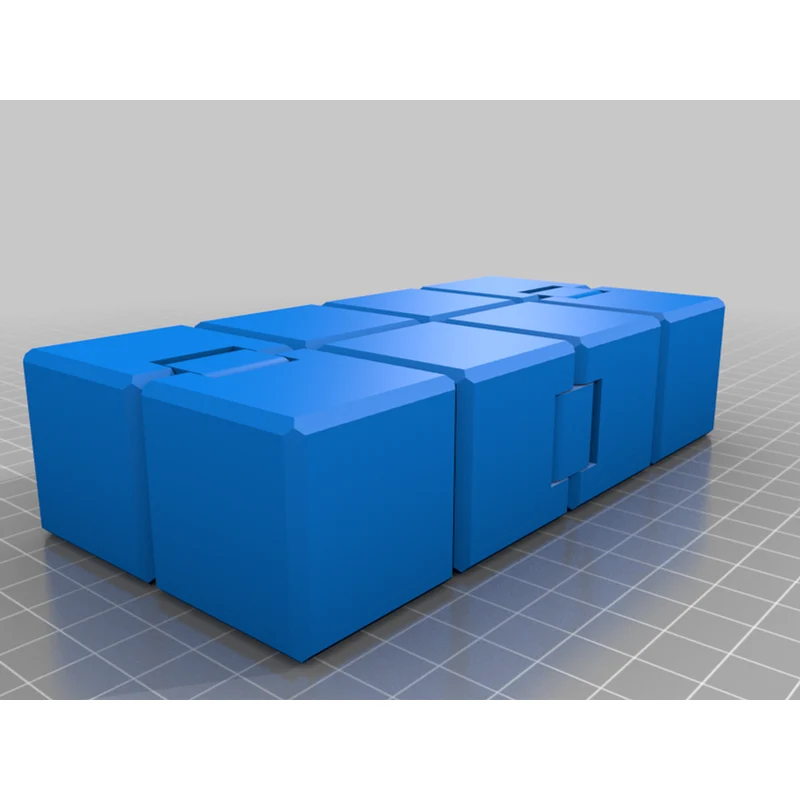 Jouet fidget cube infini avec charnières robustes