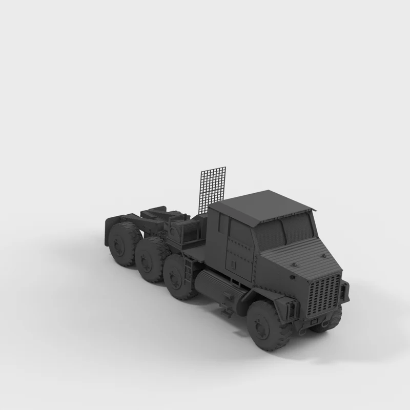 Oshkosh M1070 militær transportlastbil til tabletop