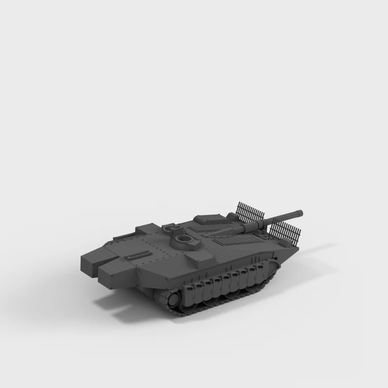Stridsvagn 103 svensk S-Tank kampvogn miniature