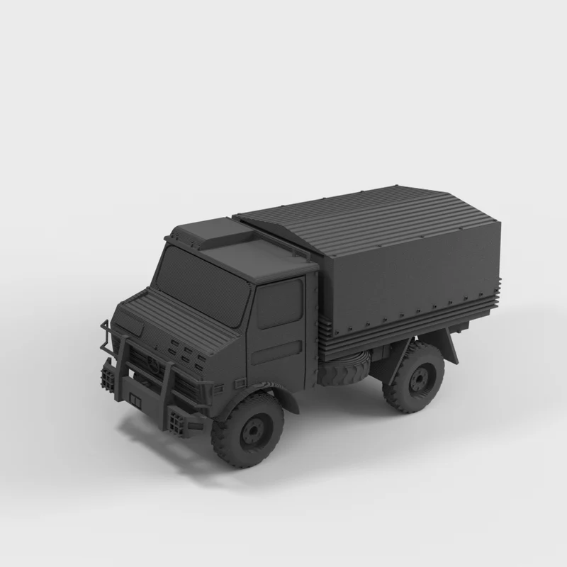 Mercedes Unimog 2t gl med kaleche