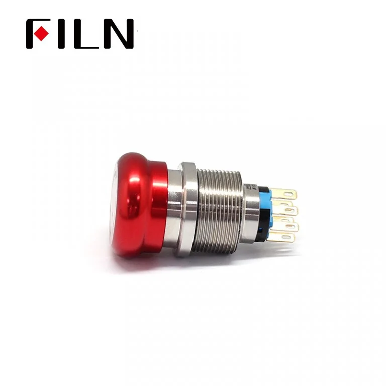 22mm Emergency Stop Button Switch Metal Push Button Switch For A Latching Switch