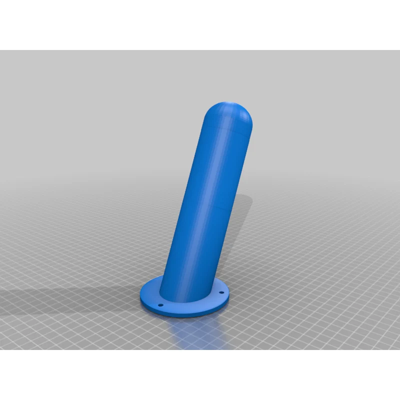 Support de barre coudé pour montage sur kayak