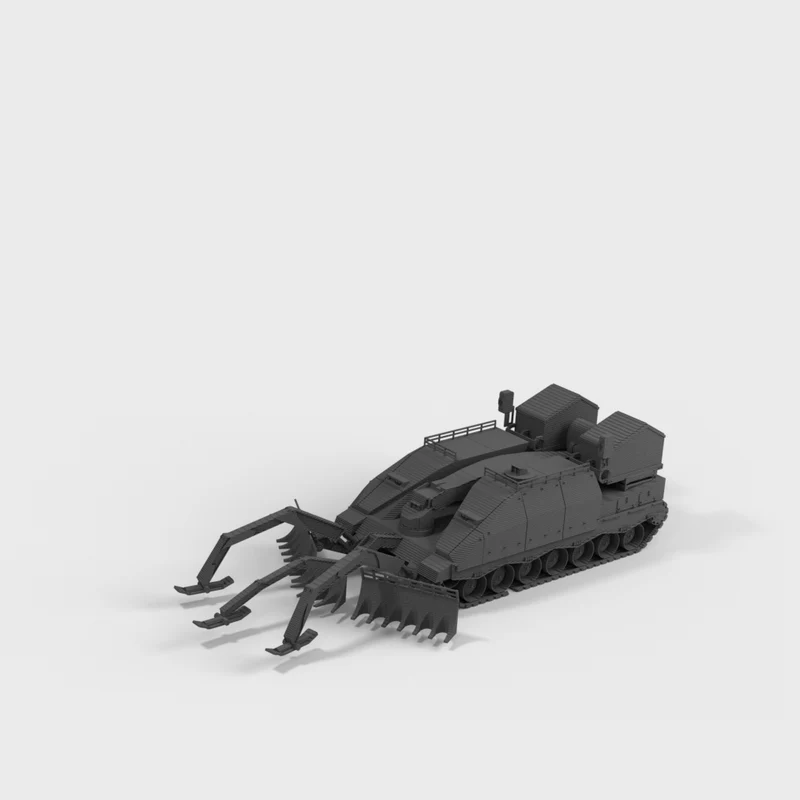 Keiler NG pansret minerydningskøretøj til tabletop
