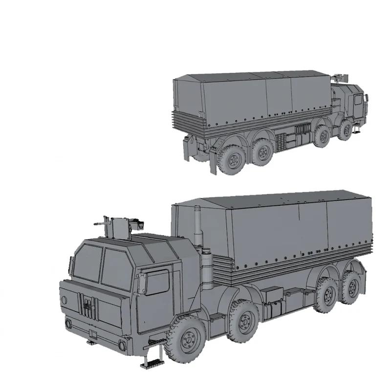 PPLD Iveco M320.45M 8x8 militærlastbil med container