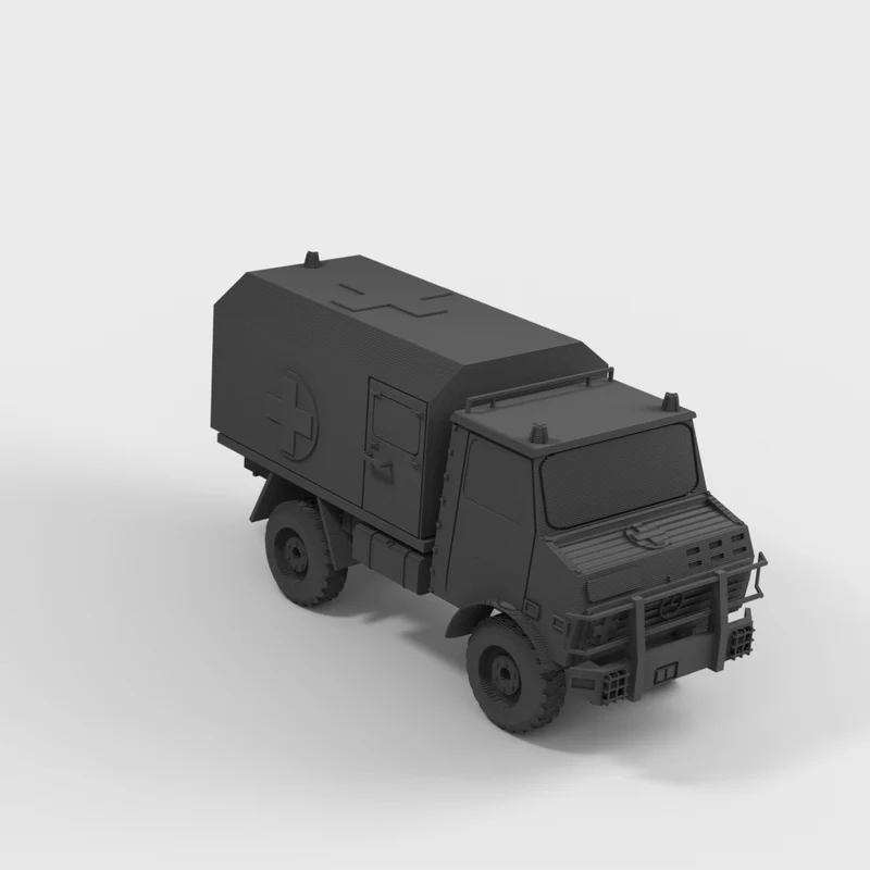 Mercedes Unimog 2t gl Bundeswehr miniature