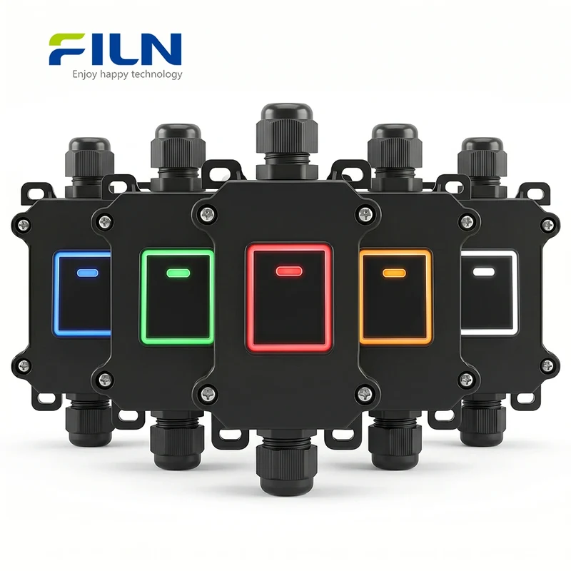 Waterproof Junction Box 30A Aluminum Panel Rocker Switch Rocker Switch CE UL FILN