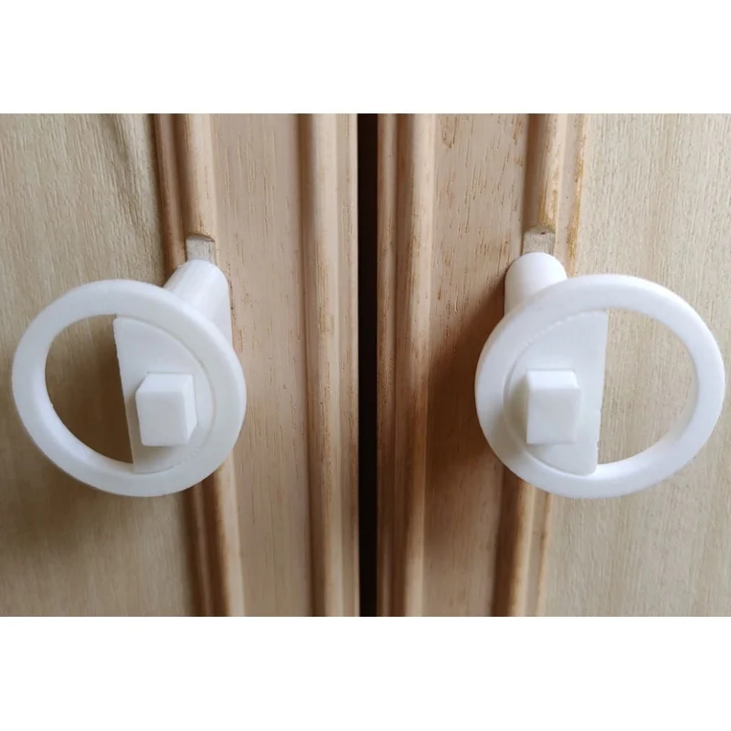 Bouton de placard et serrure pour caravane Kabe