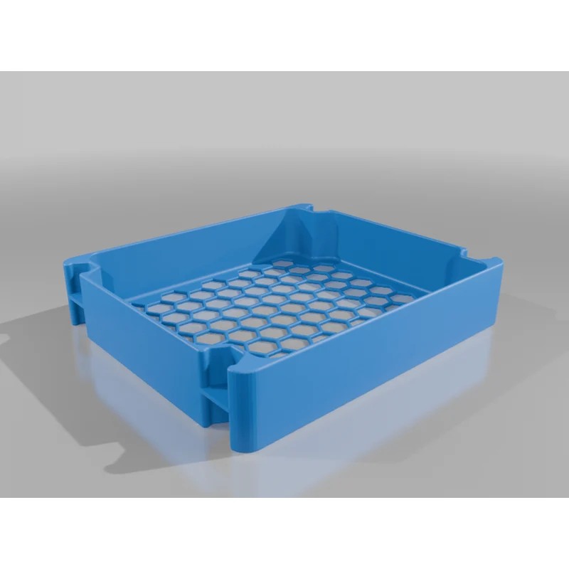 Système de rangement empilable avec bacs et tiroirs
