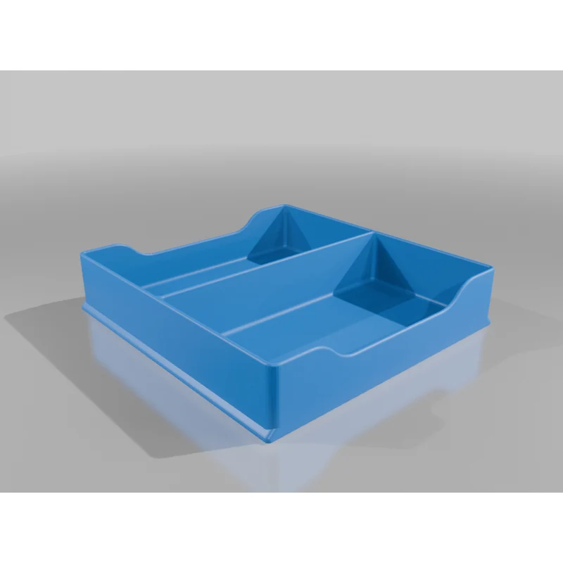 Système de rangement empilable avec bacs et tiroirs