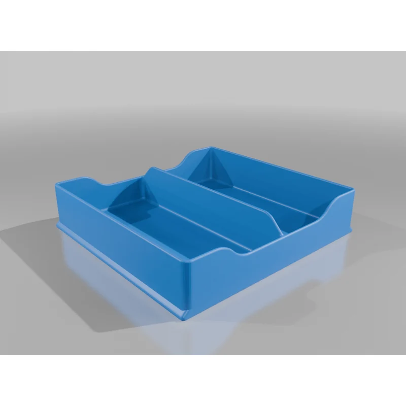 Système de rangement empilable avec bacs et tiroirs