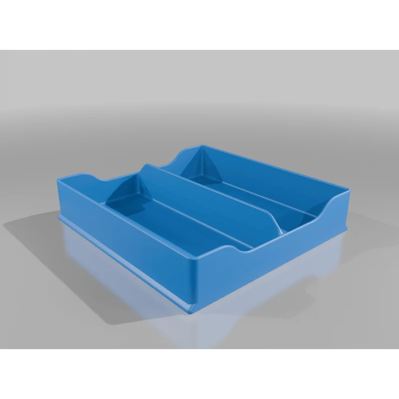Système de rangement empilable avec bacs et tiroirs