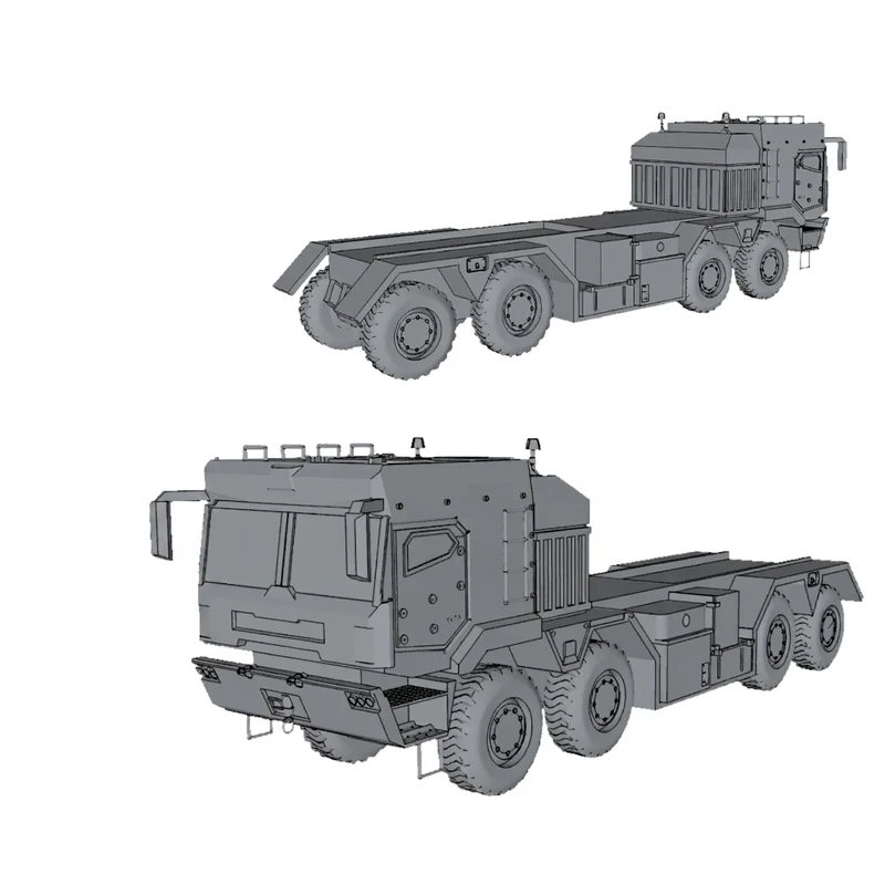 RMMV HX3 8x8 tysk militær lastbil