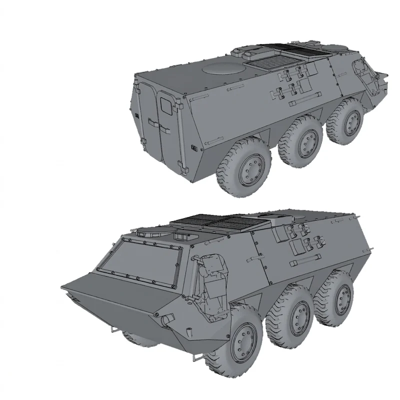 TPz Fuchs 6x6 Bundeswehr véhicule de transport de troupes blindé