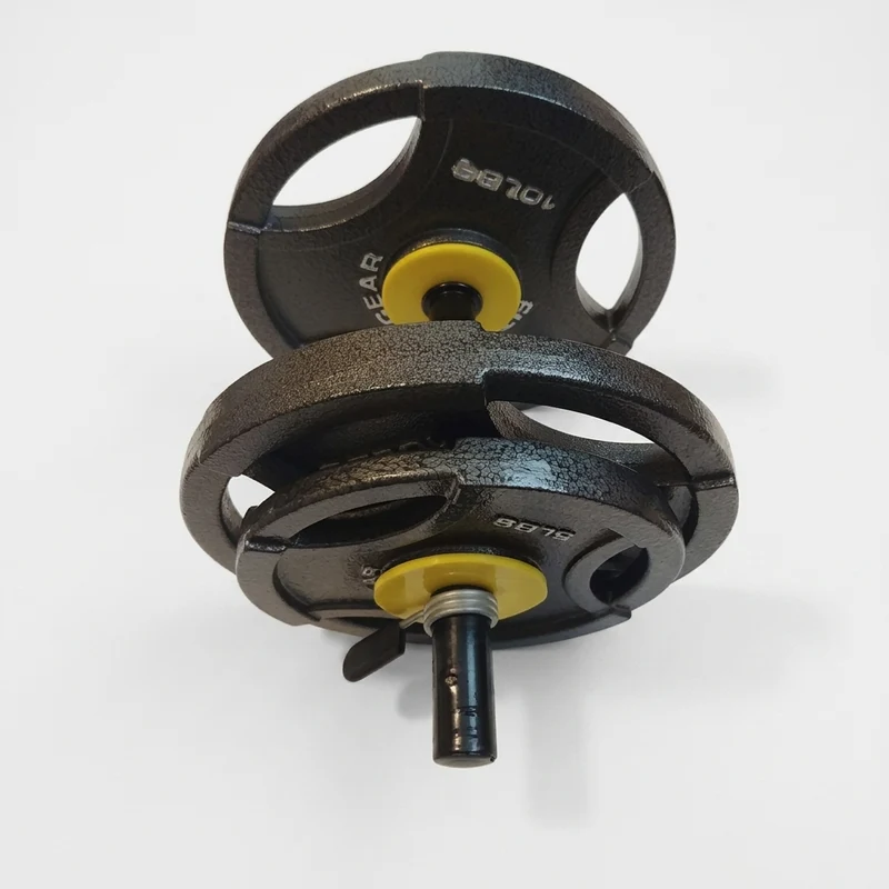 Adaptateur pour disques olympiques sur barre standard