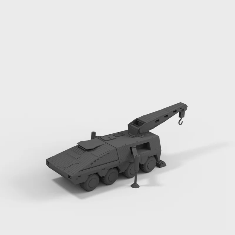 Miniature GTK Boxer avec module de récupération de la Bundeswehr