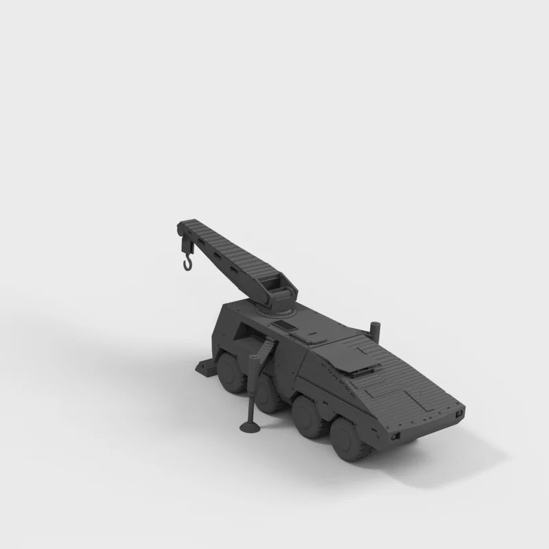 Miniature GTK Boxer avec module de récupération de la Bundeswehr