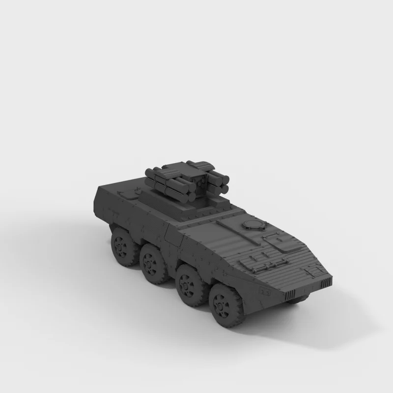 VN1 véhicule de transport de troupes blindé 8x8 avec missiles antichars