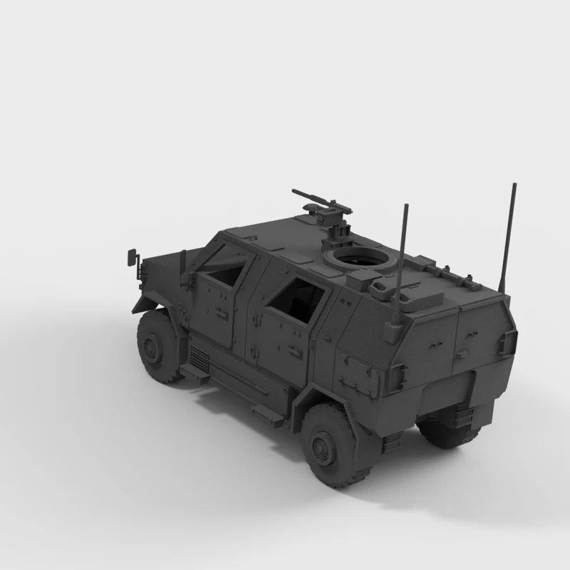ATF Dingo 2 tysk pansret hjulkøretøj miniature