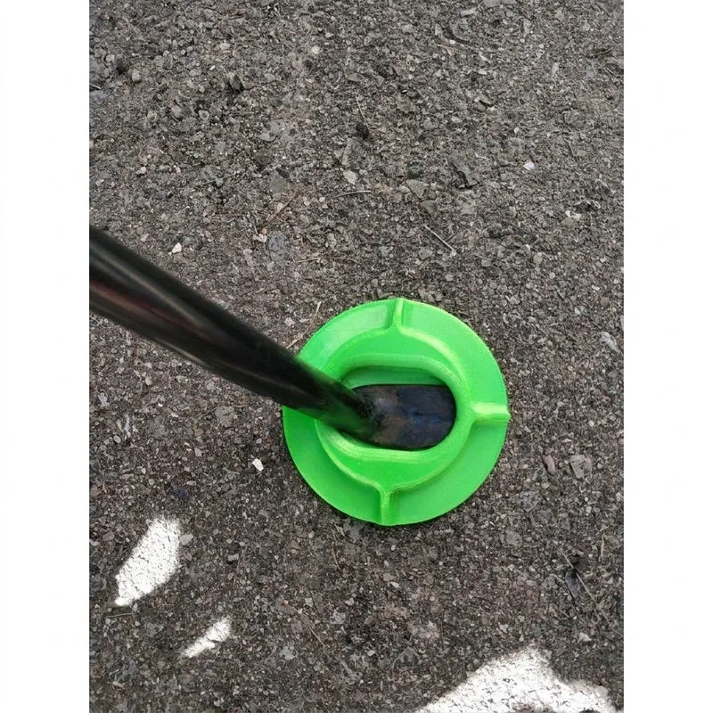 Plaque de support pour moto sur sol meuble