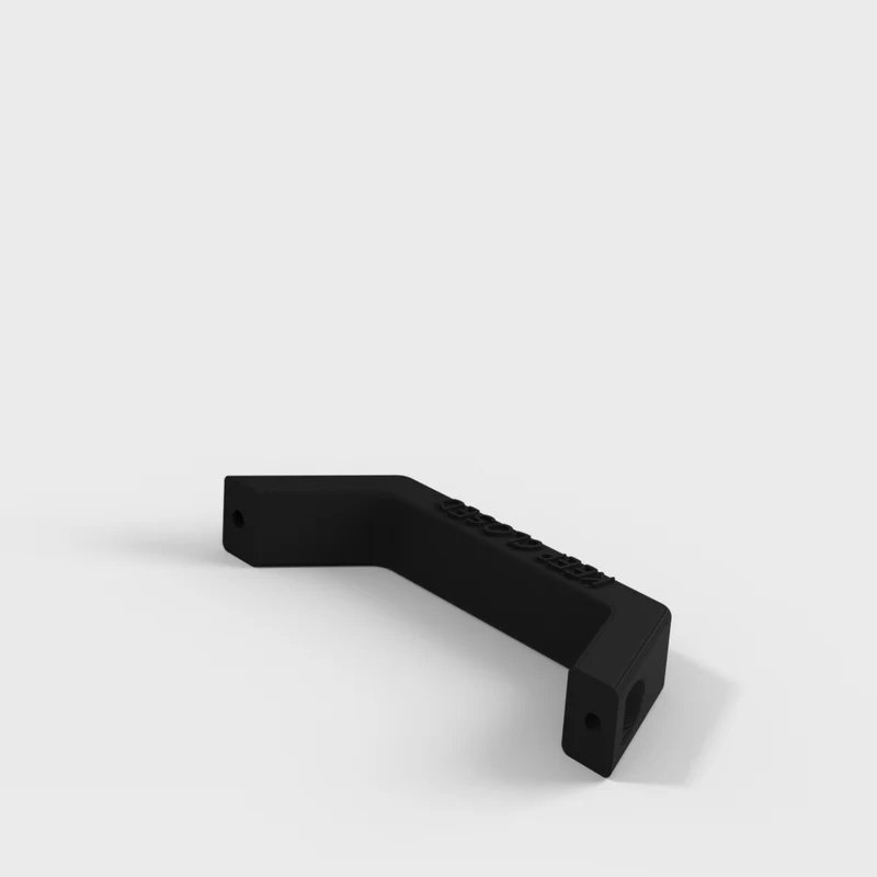 Support pour prise remorque 7 broches pour serre-câbles