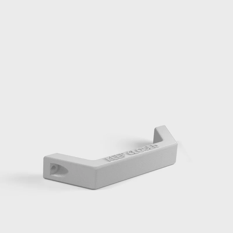 Support pour prise remorque 7 broches pour serre-câbles