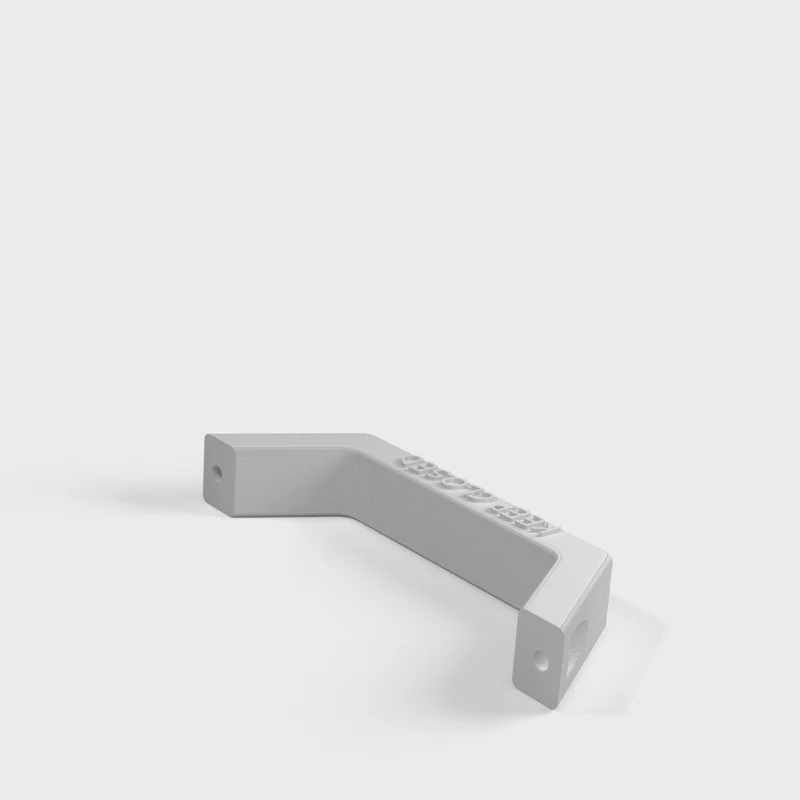 Support pour prise remorque 7 broches pour serre-câbles