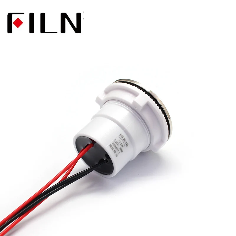 30MM IP67 24V Red Green Good Price Illuminated Push Button Switch