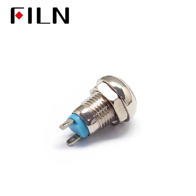 10MM Mini 3V Red Momentary Normally Open Push Button Switch