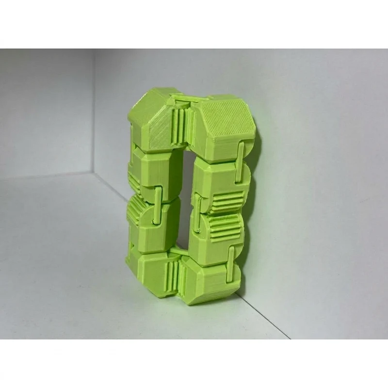 Cube fidget mécanique avec engrenages intégrés