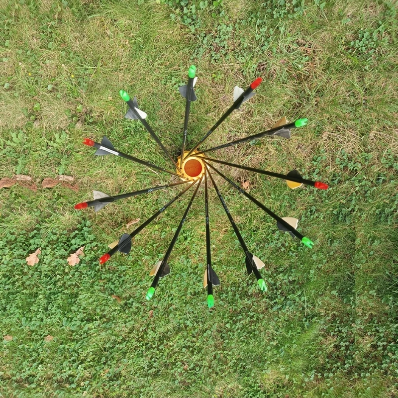 Porte-flèches pour 12 flèches de tir à l'arc
