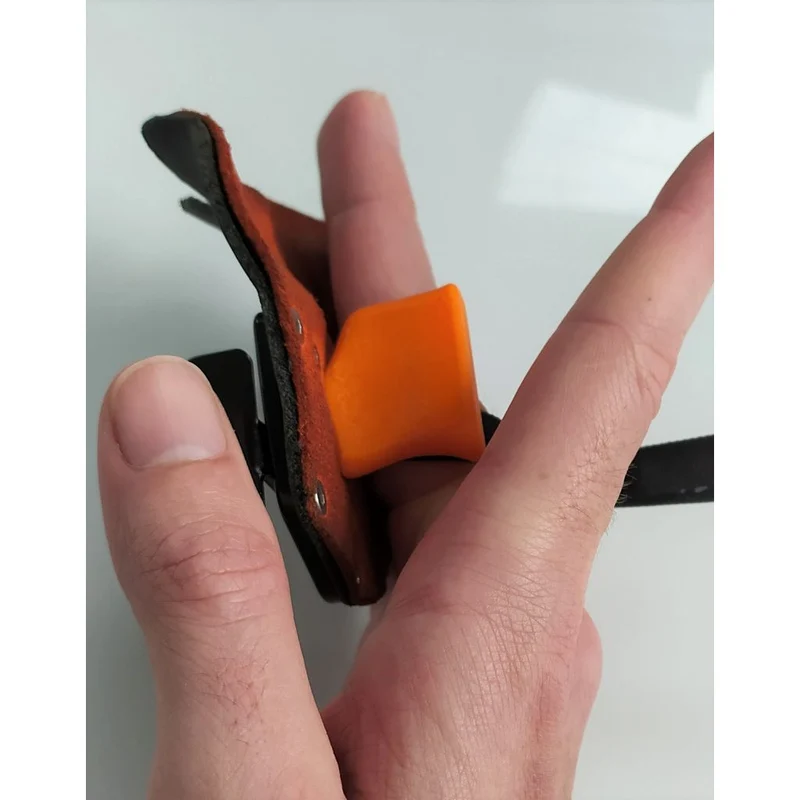 Kit de protection pour arc avec pince-corde, protège-doigt et protège-bras