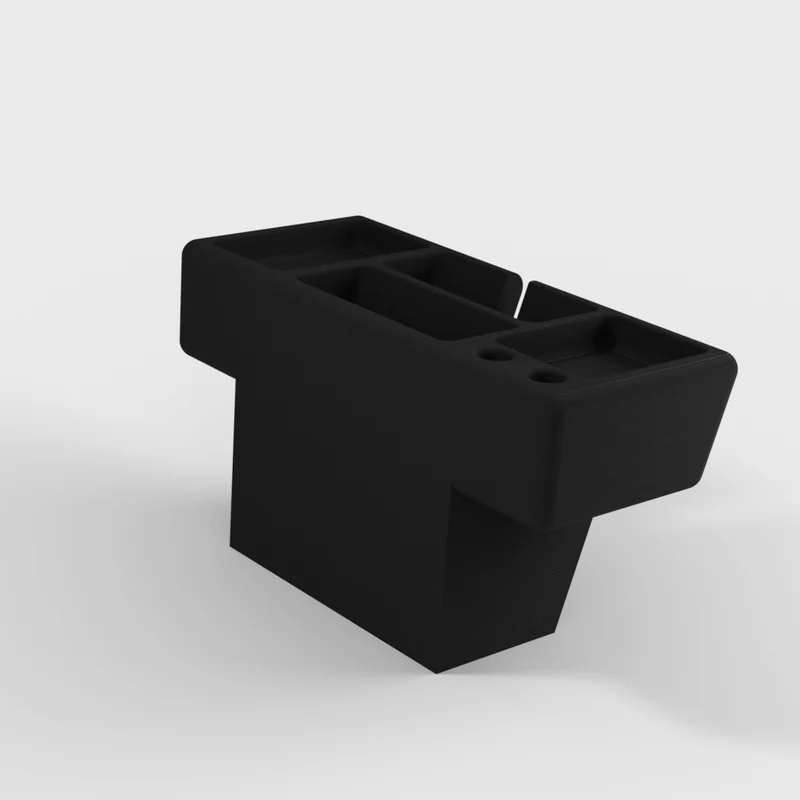 Organisateur de console pour Ford Maverick avec support pour téléphone