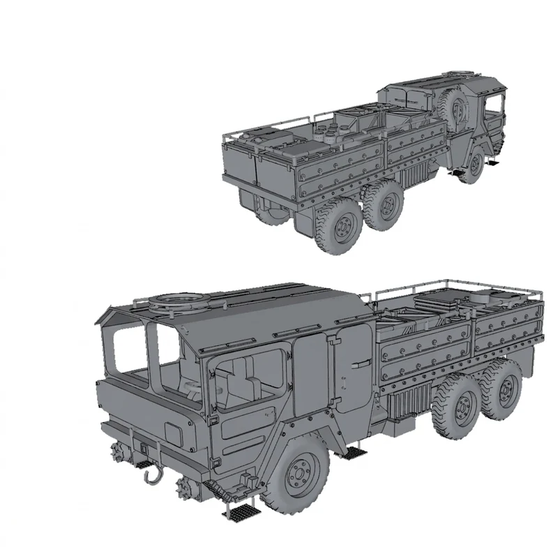 MAN 7t gl 6x6 militærlastbil til tabletop