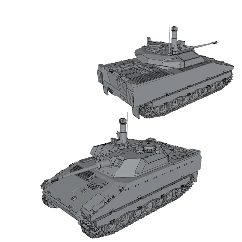 Véhicule de combat d'infanterie blindé néerlandais CV9035 NL MLU