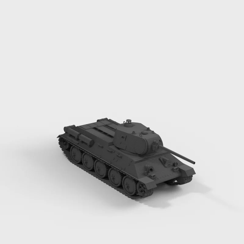 Char soviétique T34/76 de la Seconde Guerre mondiale