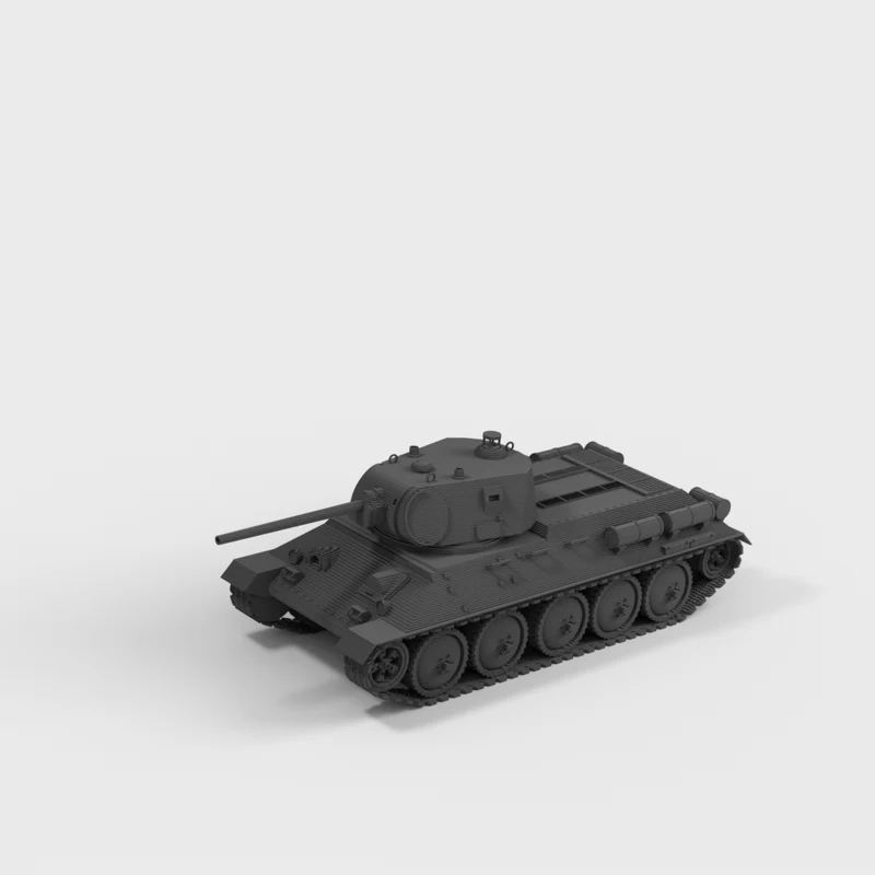 Char soviétique T34/76 de la Seconde Guerre mondiale