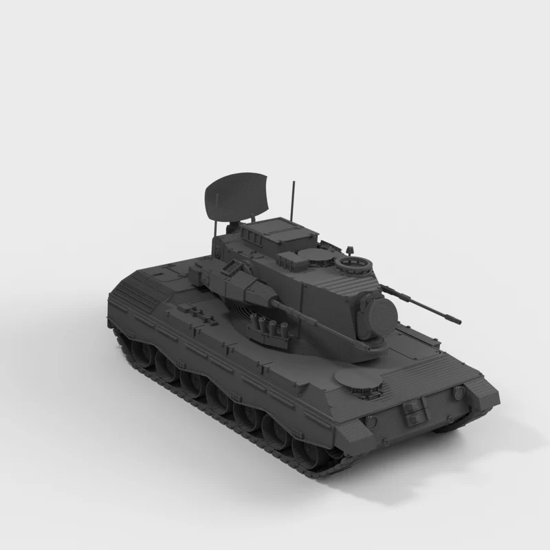 Flakpanzer Gepard luftværnskampvogn til tabletop