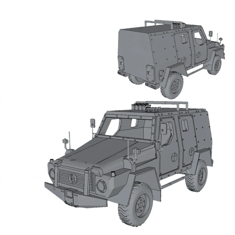 Véhicule de patrouille blindé allemand LAPV Enok 5.4