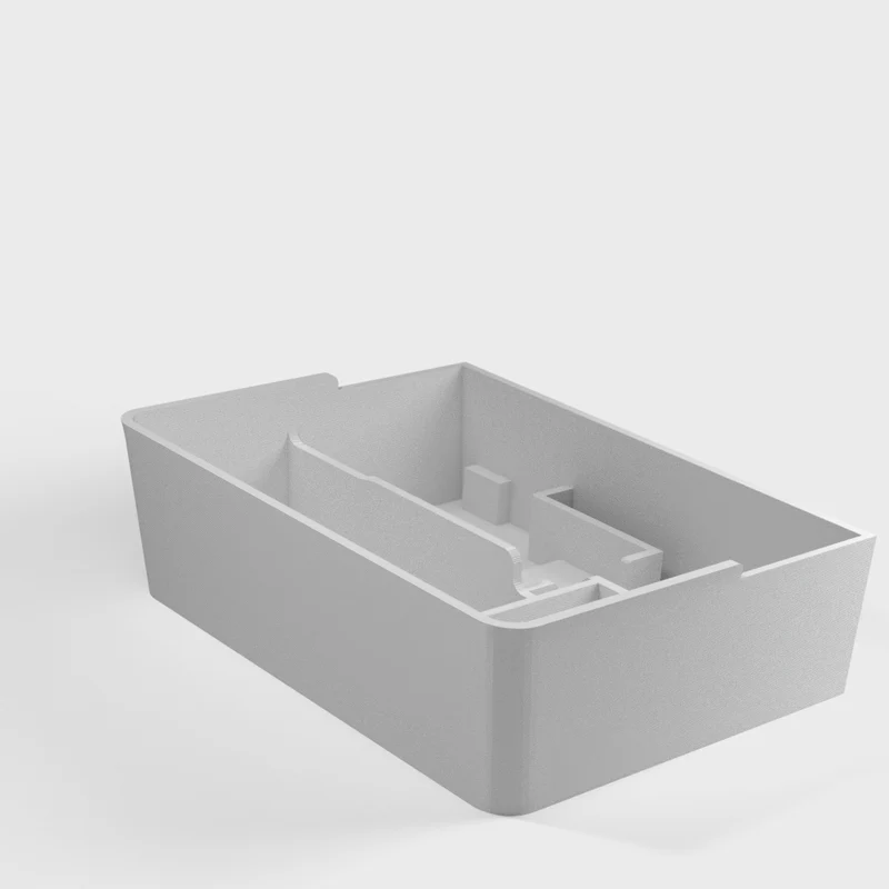 Bac de console centrale pour Tesla Model 3 avec support d'adaptateur