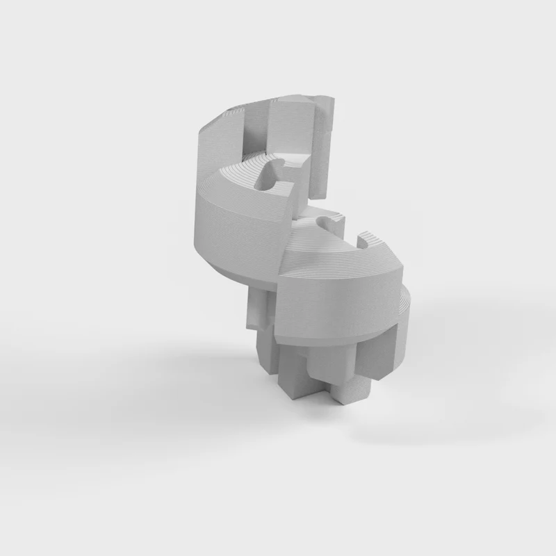 Puzzle spirale compact et jouet fidget