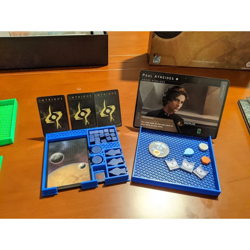 Insert organisateur pour le jeu de société Dune Imperium