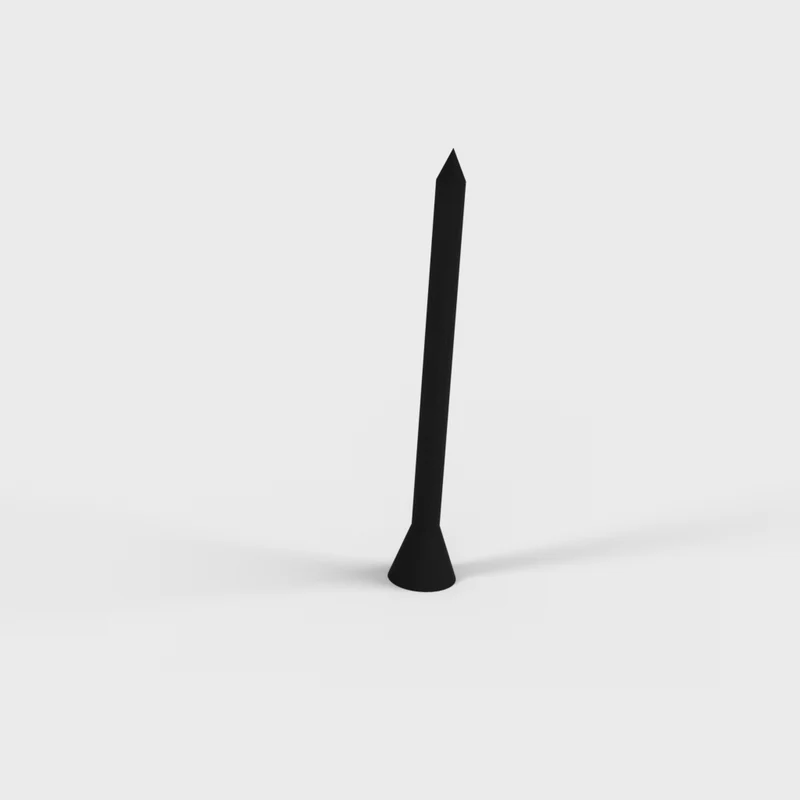 Tee de golf classique de 7 cm pour le départ