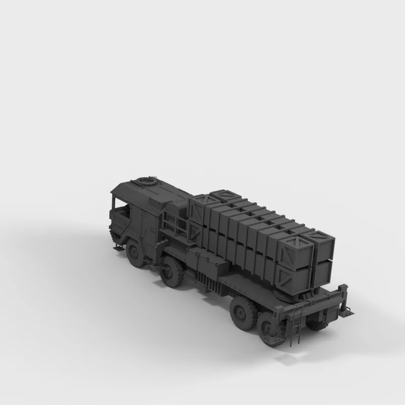 MIM-104 Patriot luftforsvarssystem på MAN lastbil